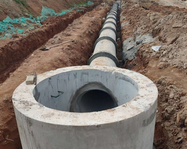 下水道方井鋼筋骨架